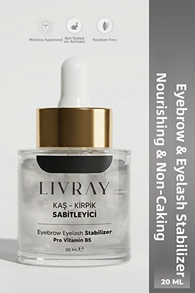 Livray Eyebrow - Eyelash Fixer - Nourishing & Residue-Free (20 ml)
