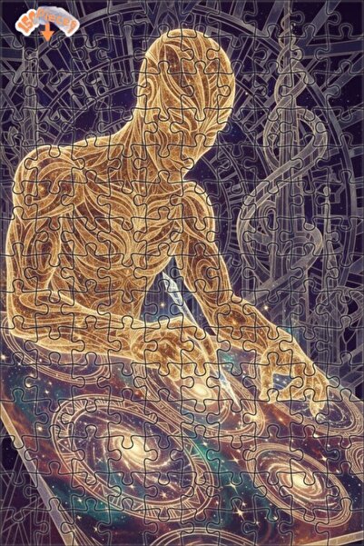 Esranın Dünyası Creative Cosmic Creative Double-Layer Framed Wooden Puzzle 15...