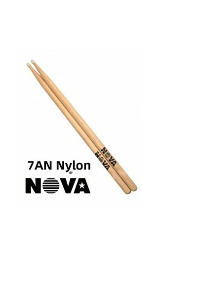 Vicfirth-4c VICFIRTH N7AN ΜΠΑΓΚΕΤΕΣ (ΖΕΥΓΟΣ) NOVA 7A ΤΥΠΟΥ NYLON, HICKORY, 15...