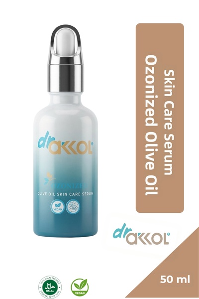 DR AKKOL Dr. Akkol Ozonated Olive Oil Skin Care Serum 50 ml Vegan Moisturizer...