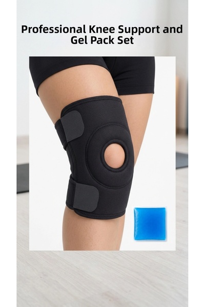 esplendor دعامة ركبة رياضية مع دعم متقاطع وثيرموجيل للغضروف الهلالي مع هدية