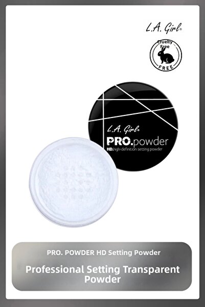 L.A. Girl Pro.Powder Hd Setting Powder – Professional Fixing Powder Sheer - G...