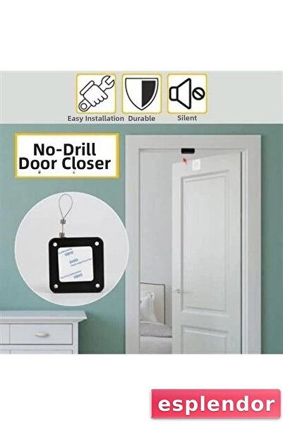 esplendor جهاز إغلاق الباب الأوتوماتيكي للباب الخارجي للمكتب المنزلي