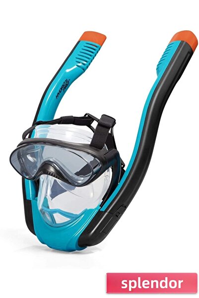 esplendor قناع غطس كامل للوجه بزاوية رؤية واسعة ومضاد للضباب