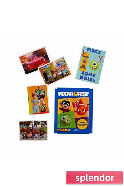 esplendor مجموعة ملصقات شخصيات أفلام بيكسار وبطاقات التجميع