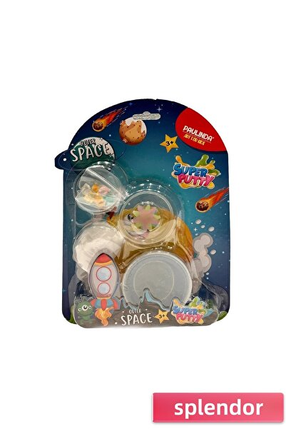 esplendor Space Themed Elastic Play Dough 80ml