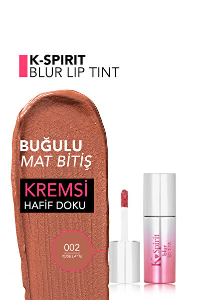 Flormar K-Spirit Blur Lip Tint Blur Efektli & Nemlendirici Uzun Süre Kalıcı Ruj