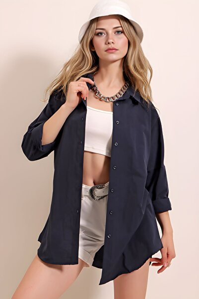 Hiccup BDART košulja s dugim rukavima, opuštenog kroja, sa dugmićima