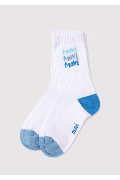 Mavi Weiße Sockelsocken 1912415 -620