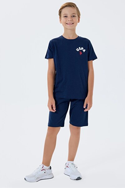 U.S. Polo Assn. Teget bermuda komplet za dečake