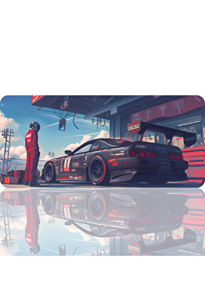 BLS 70x30 Cm Oyuncu Gaming Mouse Pad Kaymaz Kauçuk Taban Fare Altlığı Mousepa...