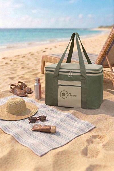 Wallery Bags 36 لترًا معزولًا حراريًا بسحاب للتخييم والنزهات، حقيبة حرارية با...