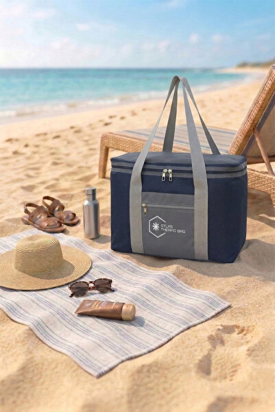 Wallery Bags 36 لترًا معزولًا حراريًا بسحاب للتخييم والنزهات، حقيبة حرارية با...