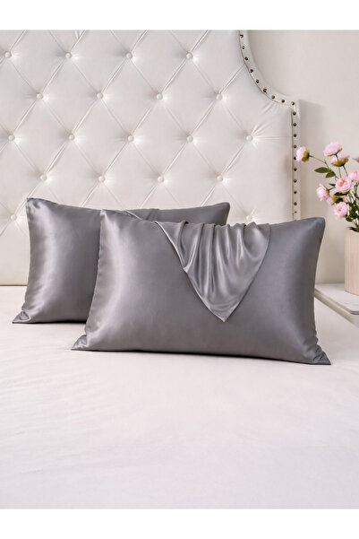 Donetella Satin Pillowcases - 2 Pack Soft and Silky King Size 50x75 cm