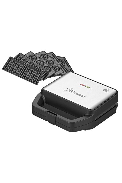 STARCREST Μηχανή επιδορπίων 4 σε 1 SDM-4110BX, 800W, αφαιρούμενες πλάκες με κ...