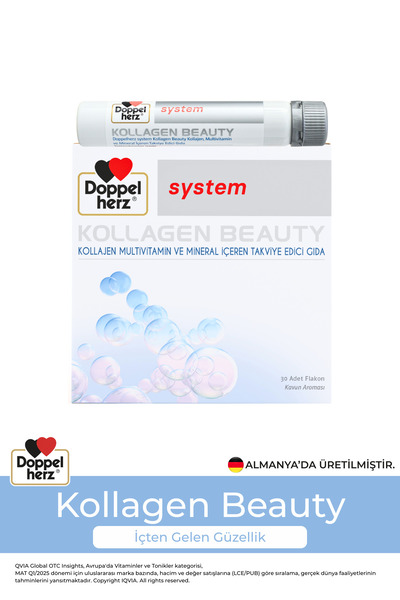 doppel herz System Kollagen Beauty 30 X 25 ml Flakon