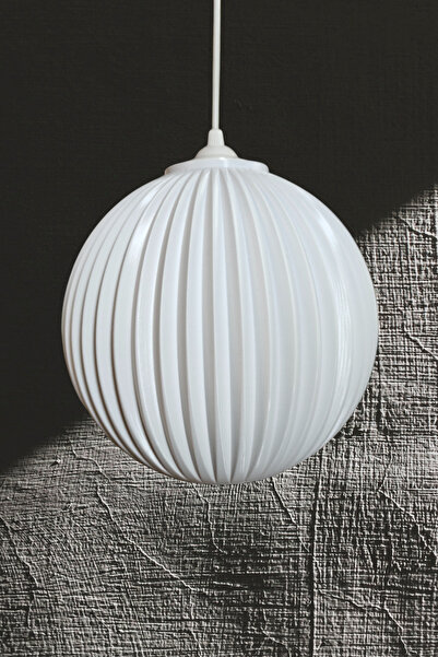 decory Matilda Beyaz Avize Yatak Odası, Mutfak, Oturma Odası Tasarım Tekli Sa...