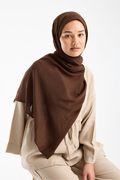 lavinscarfs Lavin Scarfs Daily Collection Viscose Shawl Bitter Brown