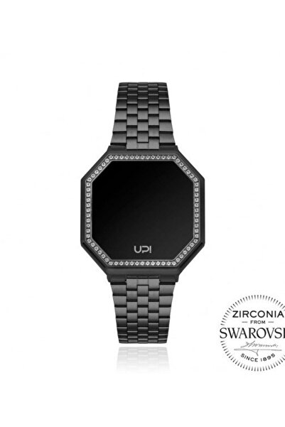 Up! Watch Edge Mını Swan Black Dokunmatik Ekranlı Dijital Led 33 Mm Kol Saati