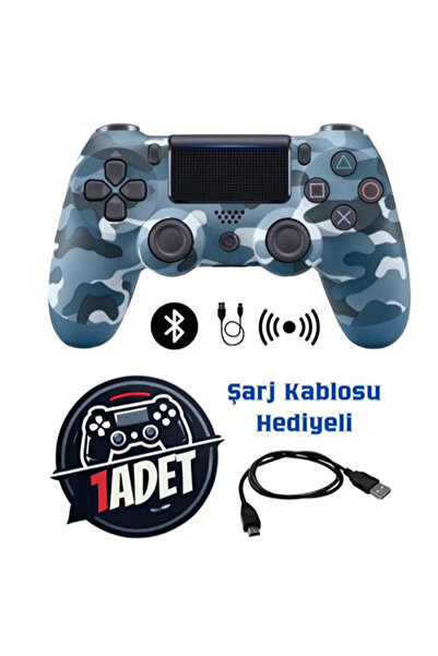 Smith Doubleshock Ps 4 Kablosuz Joystick Tablet Telefon Pc Uyumlu Titreşimli ...