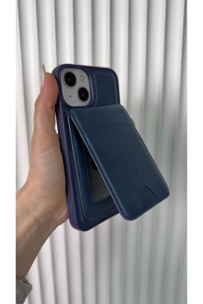 FABRON Leather - iPhone 13 & iPhone 14 Uyumlu MagSafe Özellikli Darbeye Dayan...