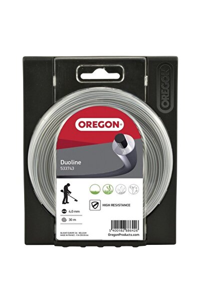 Oregon DUOLINE 533743 Misina 4.0mm 30 Metre Yuvarlak