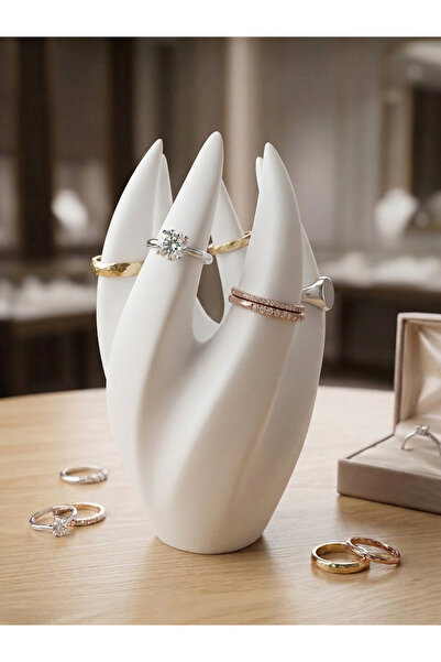 craftopya حامل خاتم زخرفي