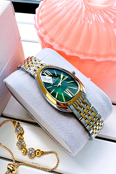 Daniel Klein Orijinal Kadın Kol Saati 3 Atm Su Geçirmez Gold Gumus Renk Çelik...