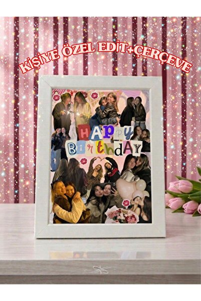 KafkasHome Plastik Kişiye Özel Fotoğraf Kolajı | Çerçeveli Hediye Tasarım| An...