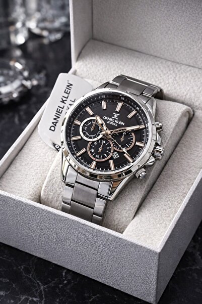 Daniel Klein Paslanmaz Çelik Kordon Erkek Kol Saati+3 Atm Su Geçirmez 2 Yıl G...