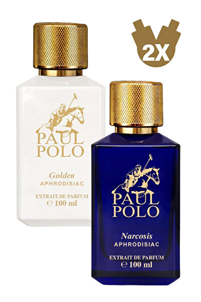 PAUL POLO Golden Unisex ve Narkotik Unisex Aphrodisiac Etkili Parfüm Edp 100m...