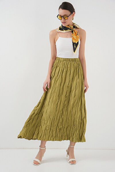 Hiccup Fustă maxi BDART cu textură