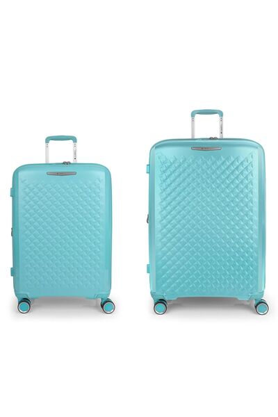 Gabol Queens 4 Rollen Kofferset 2-teilig mit Dehnfalte