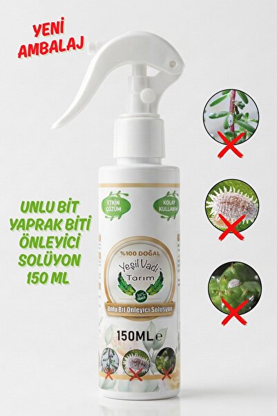 YEŞİLVADİ Organik Unlu Bit Yaprak Biti Önleyici Solüsyon 100ml