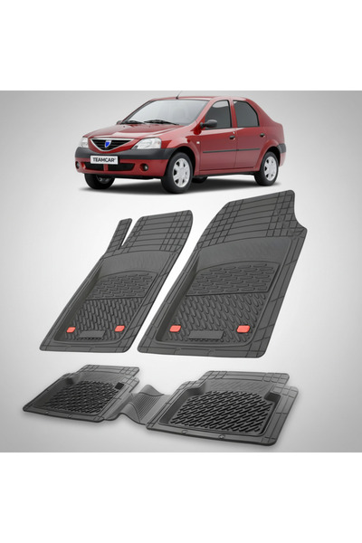 TEAMCAR Covorașe auto compatibile Dacia Logan pentru 2004-2012 |   Negru
