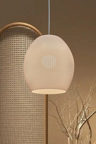 decory Nebula Beyaz Mesh dokulu avize, Pinterest Tarzı Özel Tasarım Tekli Sar...