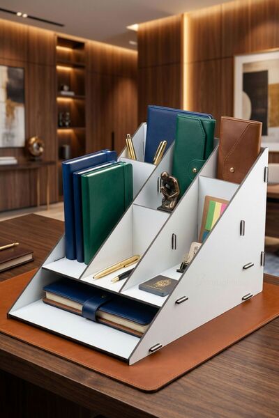 StarLightning Λευκό Χρώμα Μοντέλο 4 - Organizer Desk Organizer, Organizer Des...