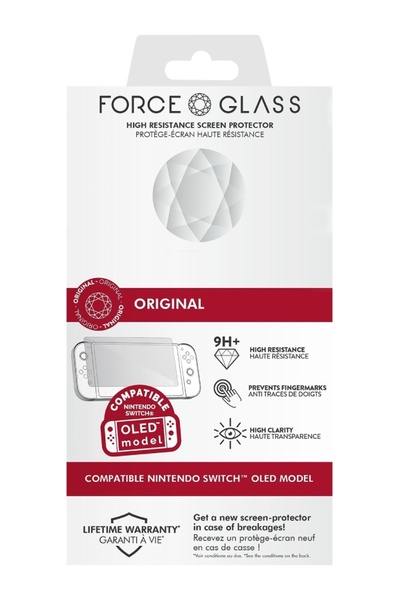 Nacon Protectie Force Glass Screen 9H + V2 Oled - NSW