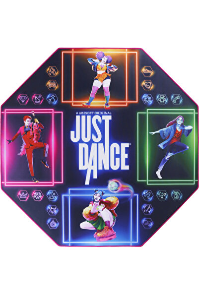 Subsonic Saltea de dans antiderapantă, Just Dance, multicoloră