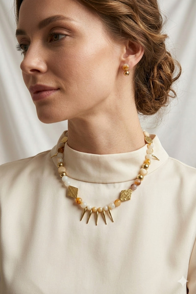 PETEK AKSESUAR Acrylic Elegant Necklace