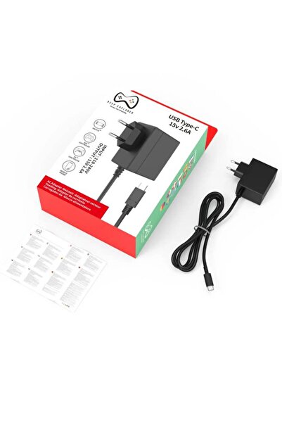 Nyko Încărcător de curent alternativ USB tip C Deep Explorer, 1,5 m, pentru NSW