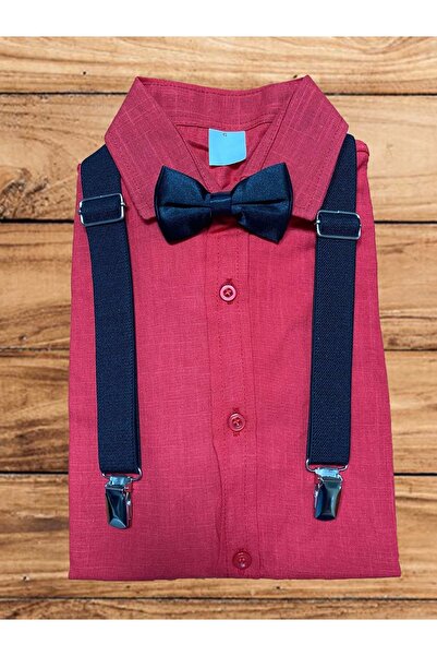 FATELLA Момчешка 23 април 29 октомври Представление Дълъг ръкав Училищна риза...