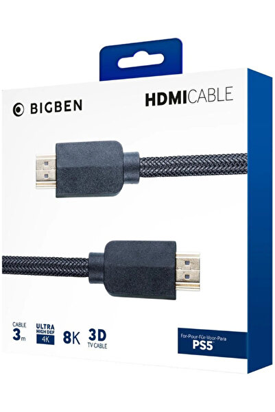 Bigben Cablu HDMI 3m - Playstation 5