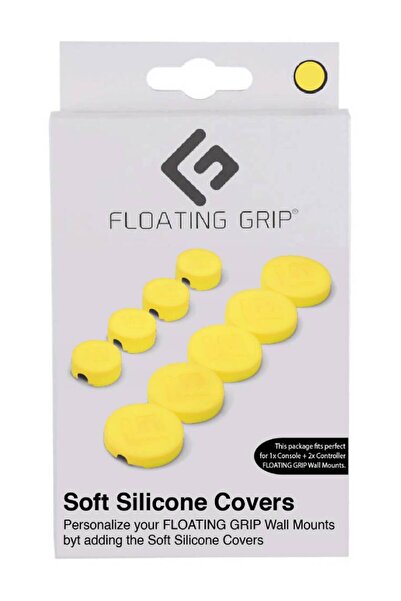 Floating Grip Suport de perete din silicon de protecție Galben - Playstation 5