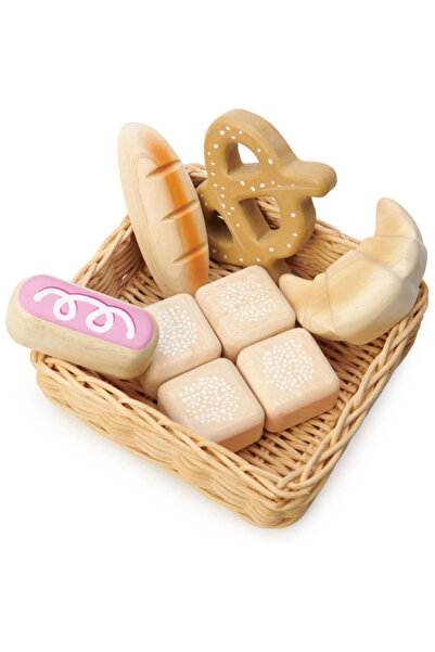 Tender Leaf Toys Coș de pâine cu frunze fragede (TL8288)