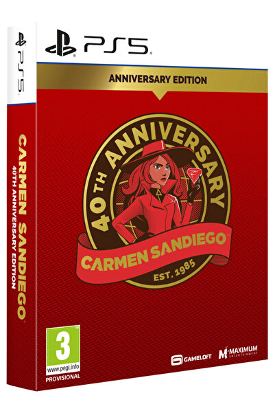 Maximum Entertainment Ediție aniversară de 40 de ani a lui Carmen Sandiego - ...