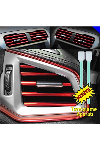 Sm Motors Premium Non-Peelable In-Car Air Conditioner Grill Air Outlet Decora...