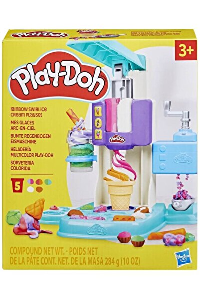Play Doh Play-Doh Set de joacă Înghețată cu Vârtej Curcubeu (G0028)