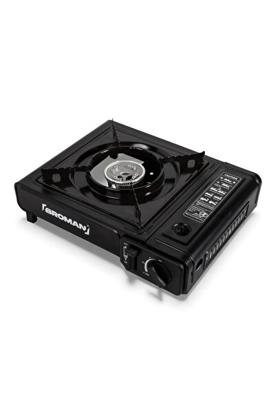 broman aragaz portabil de camping, aprindere piezo, compact, utilizare în exterior
