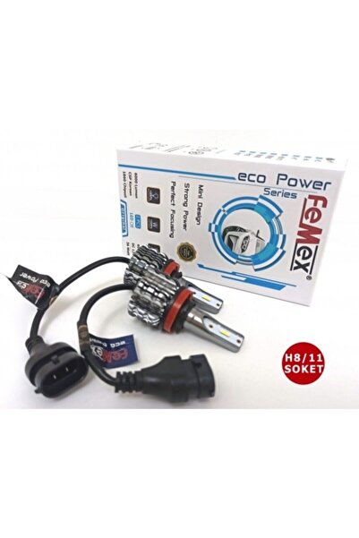 FEMEX Fıat Egea Led Xenon Beyaz Sis Farı Ampulü Eco Power H11